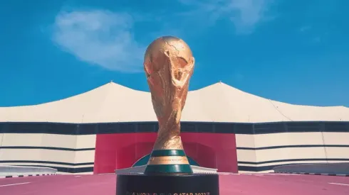 Reprodução/Fifa- Taça da Copa do Mundo do Catar 2022