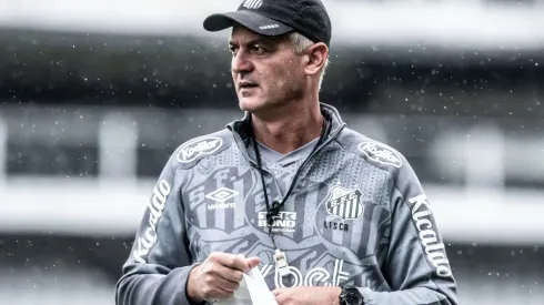 Reprodução/Santos- Lisca, técnico do Santos
