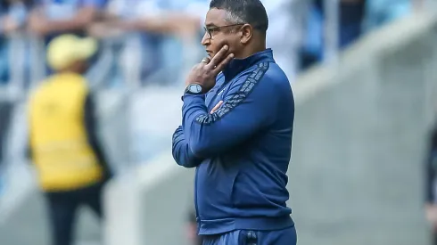 Pedro H. Tesch/AGIF- Roger Machado, técnico do Grêmio
