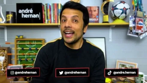 Foto: (Reprodução/Camisa 21) - André Hernan agitou a torcida do Santos com sua previsão para o Brasileiro