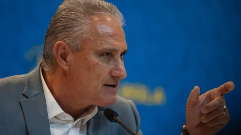 Foto: (Allan Carvalho/AGIF) - Tite, técnico da Seleção Brasileira, rasgou elogios a Juan Pablo Vojvoda, treinador do Fortaleza