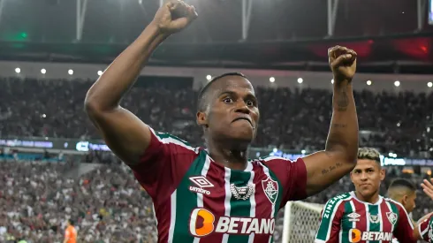 Foto: (Thiago Ribeiro/AGIF) - Jhon Arias marcou um dos gols do Fluminense diante do Corinthians nesta quarta (24) pela Copa do Brasil