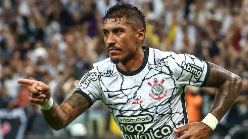 Marcello Zambrana/AGIF- Paulinho, volante do Corinthians
