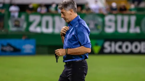 SC – Chapeco – 08/11/2021 – BRASILEIRO A 2021, CHAPECOENSE X FLAMENGO – Renato Gaucho tecnico do Flamengo durante partida contra o Chapecoense no estadio Arena Conda pelo campeonato Brasileiro A 2021. Foto: Dinho Zanotto/AGIF
