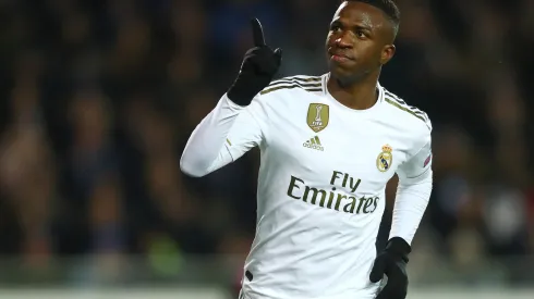 Shaun Botterill/Getty Images- Vinícius Júnior, atacante do Real Madrid