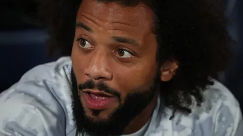 David Ramos/Getty Images- Marcelo, durante sua passagem pelo Real Madrid