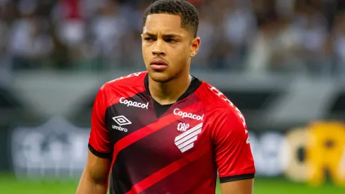 Fernando Moreno/AGIF- Vitor Roque, atacante do Athletico-PR