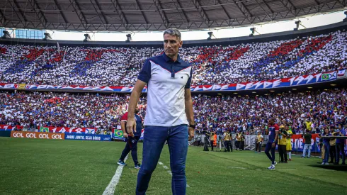 Foto: (Lucas Emanuel/AGIF) – Juan Pablo Vojvoda tem sido o destaque do Fortaleza desde sua chegada
