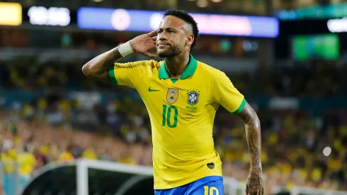 Michael Reaves/Getty Images- Neymar, atacante da Seleção
