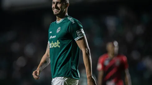 Heber Gomes/AGIF- Pedro Raul, centroavante do Goiás