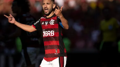 Jorge Rodrigues/AGIF- Everton Ribeiro, atacante do Flamengo
