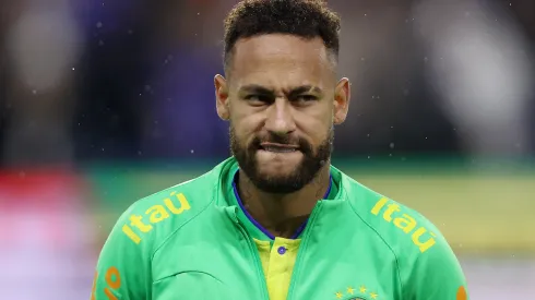 Dean Mouhtaropoulos/ Getty Images- Neymar, atacante da Seleção Brasileira
