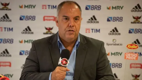 Alexandre Vidal / Flamengo- Marcos Braz, VP de futebol do Flamengo
