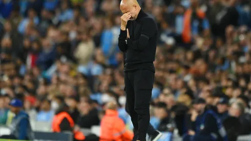 Michael Regan/ Getty Images- Pep Guardiola, técnico do Manchester City
