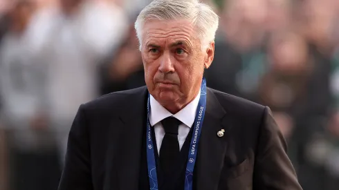 Ian MacNicol/ Getty Images- Carlo Ancelotti, técnico do Real Madrid
