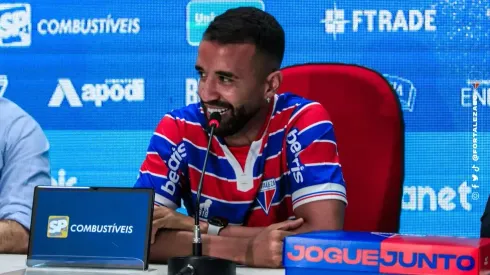 Leonardo Moreira e Mateus Lotif/Fortaleza EC- Caio Alexandre, volante do Fortaleza