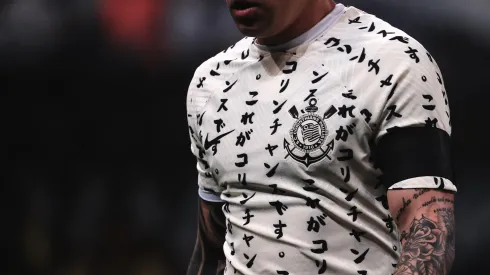 Foto: (Ettore Chiereguini/AGIF) – A Rede Globo escreveu Corinthians em verde na chamada para a final da Copa do Brasil