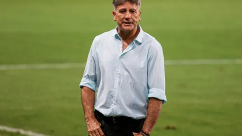 RS – Porto Alegre – 23/12/2020 – COPA DO BRASIL 2020, GREMIO X SAO PAULO – Renato Portaluppi tecnico do Gremio durante partida contra o Sao Paulo no estadio Arena do Gremio pelo campeonato Copa do Brasil 2020. Foto: Fernando Alves/AGIF
