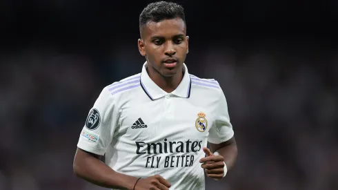 Gonzalo Arroyo Moreno/ Getty Images- Rodrygo, atacante do Real Madrid
