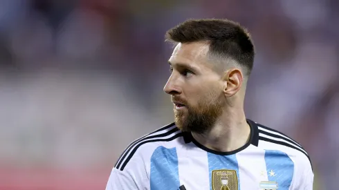 Elsa/Getty Images- Lionel Messi, atacante da Argentina
