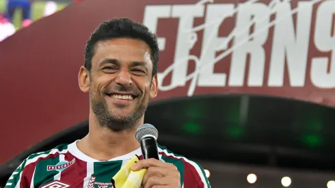 Foto: (Thiago Ribeiro/AGIF) – Fred continua nutrindo a rivalidade entre Fluminense e Flamengo
