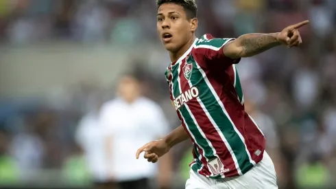 Jorge Rodrigues/AGIF- Matheus Martins, atacante do Fluminense 
