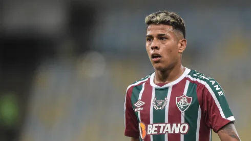 Thiago Ribeiro/AGIF- Matheus Martins, atacante do Fluminense
