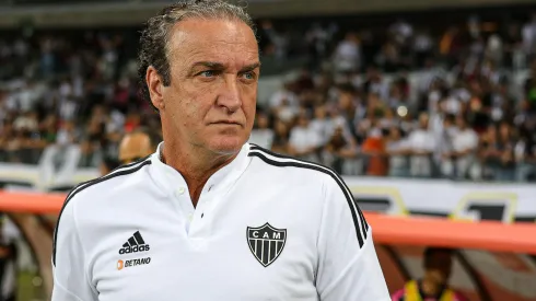 Foto: (Gilson Junio/AGIF) - Cuca, técnico do Atlético-MG, não poupou elogios a Juan Pablo Vojvoda, treinador do Fortaleza