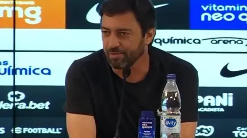 Foto: Reprodução YouTube/Corinthians TV - Vitor Pereira manda a real para Duilio