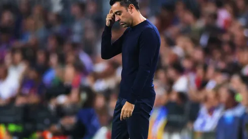 Eric Alonso/ Getty Images- Xavi Hernández, técnico do Barcelona
