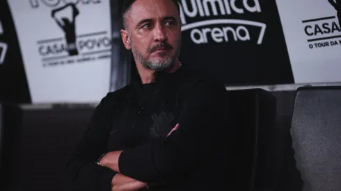 Ettore Chiereguini/AGIF- Vítor Pereira, técnico do Corinthians
