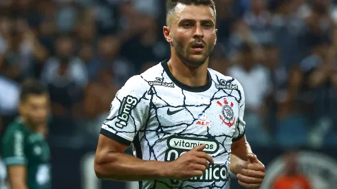 Marcello Zambrana/AGIF- Júnior Moraes, centroavante do Corinthians
