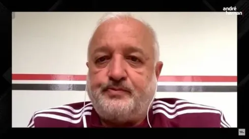 Foto: (Reprodução/André Hernan/YouTube) – Carlos Belmonte comunicou à torcida tricolor os planos do São Paulo para 2023
