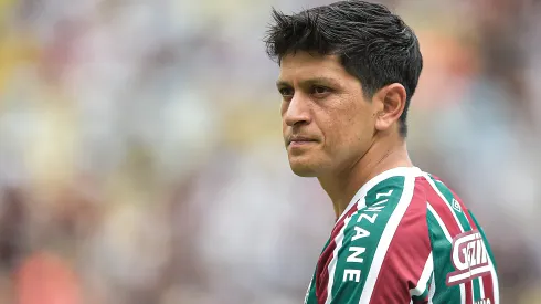 Foto: (Thiago Ribeiro/AGIF) – Germán Cano reforçou que deseja permanecer no Fluminense
