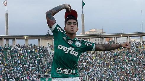 Foto: (Daniel Vorley/AGIF) - Dudu brincou com o 'chapéu' que o Palmeiras aplicou no rival Corinthians em sua contratação