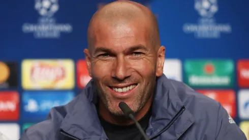 Handout/ Getty Images- Zidane, técnico de futebol
