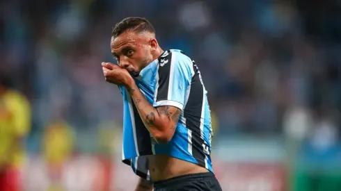 Lucas Uebel/ Grêmio- Guilherme, atacante do Grêmio