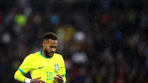 Dean Mouhtaropoulos/ Getty Images- Neymar, atacante da seleção Brasileira
