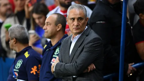 Justin Setterfield/ Getty Images- Tite, técnico da Seleção Brasileira
