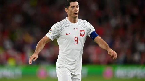 Dan Mullan/ Getty Images- Lewandowski, atacante do Barcelona e da Polônia
