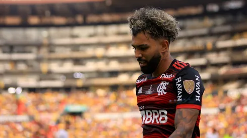 Buda Mendes/ Getty Images- Gabigol, atacante do Flamengo
