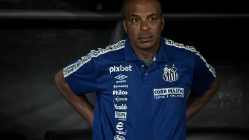 Thiago Ribeiro/AGIF- Orlando Ribeiro, técnico do Santos
