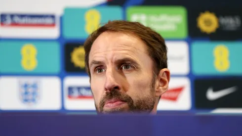 Barrington Coombs/ Getty Images- Gareth Southgate, técnico da Inglaterra
