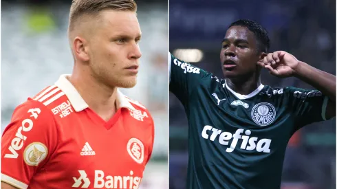 Foto: (Robson Mafra/AGIF) - Endrick retrucou as críticas de Alemão, que defendeu a campanha do Internacional no Brasileirão