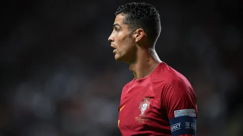 Octavio Passos/ Getty Images- Cristiano Ronaldo, atacante do Manchester United
