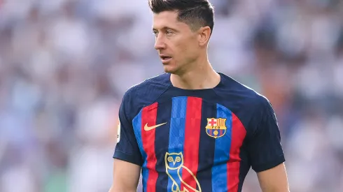 Photo by David Ramos/Getty Images – Lewandowski aponta seleção favorita do grupo
