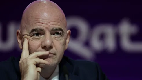 Christopher Lee / Getty Images- Gianni Infantino, presidente da FIFA
