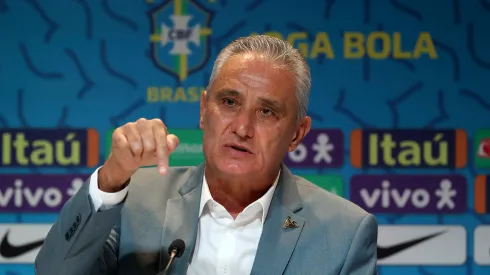 Buda Mendes/  Getty Images- Tite, técnico da Seleção Brasileira
