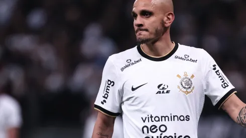 Ettore Chiereguini/AGIF- Fábio Santos, lateral-esquerdo do Corinthians