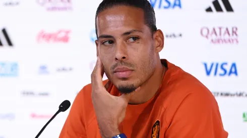 (Photo by Stu Forster/Getty Images)-  Virgil van Dijk
